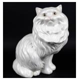 Mid Century Ceramic Persian Cat Statue