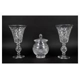 Group of 3 High End Crystal Glassware