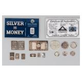 Coin 1.3 Troy Ounces of Assorted .999 Fine Silver