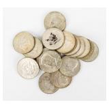 Coin (20) Kennedy 40% Silver Half Dollars