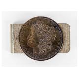 Coin 1884 Morgan Silver Dollar Money Clip