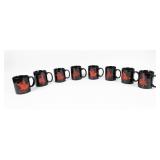 Set of 8 Marlboro Promotional Coffee Mugs