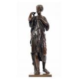 ï¿½Diana of Gabiiï¿½ Bronze Statue By F. Barbedienne