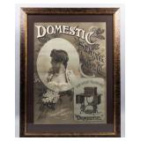 Domestic Sewing Machine Co. Advertisement