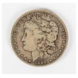 Coin 1888-O Morgan Silver Dollar 'Hot Lips' Fine