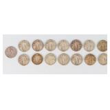 Coin (15) High Grade Standing Liberty Quarters