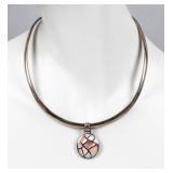 Jewelry Sterling Silver Choker Necklace