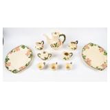 Lot of 10 Vintage Franciscan Desert Rose Ceramics