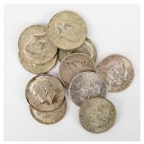 Coin (10) Silver Half Dollars