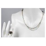 Jewelry Lot of 2 Sterling Silver Pieces