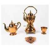 Manning Bowman & Co. Copper 4 Pieces