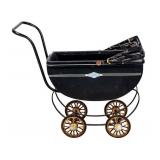 Antique South Bend Toy Co. Doll Carriage