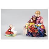 Set of 2 Royal Doulton Porcelain Figurines