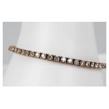 Jewelry 14kt Yellow Gold Tennis Bracelet
