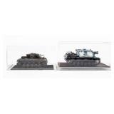 Lot of 2 WWII Model Tanks