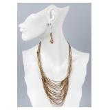 Jewelry Multi-Strand Liquid Silver Jewelry