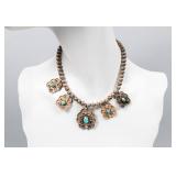 Jewelry Sterling Silver Native-Style Necklace