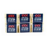 Ammo 600rds of Boxed CCI Mini-Mag .22LR HP