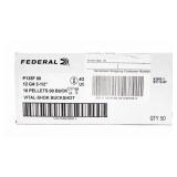 Ammo 50rds of Federal Vital Shok 12ga