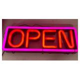 Multi Color 'Open'  Sign LED Type