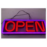 Multi Color 'Open'  Sign LED Type