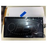 (4) Lighted Signs New in Box 'Open' & 'Arcade'