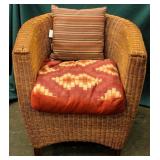 Furniture Wicker Tub Chair