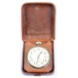 Antique Waltham 8 Day Travel Clock