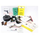 Firearm Lot of Manuals, Magazines, Grips, Parts