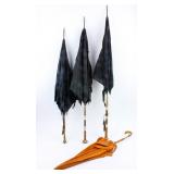 Lot of Four Antique Umbrella / Parasols