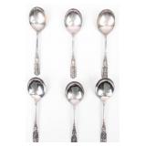 Sterling Silver Spoons ‘Milburn Rose
