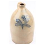Rare Antique Salt Glazed Stoneware Jug