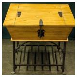 Furniture Contemporary Rustic Side Table