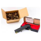 Firearm Lot of Range Finder and Brass