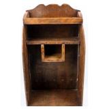 Vintage Folk Art Crate Shelf