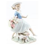 Ret Lladro Figurine ‘Mirth in the Country