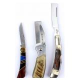 Lot of Folding Knives