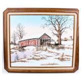 Art Lot of C. Carson Oil Painting Serigraphs