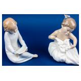 Lot of 2 Lladro/NAO Porcelain Figurines
