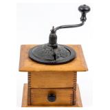 Antique Hand Crank Coffee Grinder