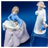 Lot of 2 Lladro NAO Porcelain Figurines