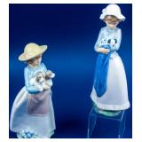 Lot of 2 Lladro NAO Porcelain Figurines