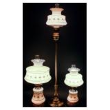 Trio of Matching Vintage Quoizel Lamps