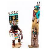 Lot of Two American Indian Kachina Dolls