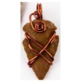 Jewelry Lot of 10 Arrowhead Pendants