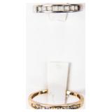Jewelry Lot of Two 10kt & 14kt Gold Rings