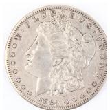 Coin 1884  Morgan Silver Dollar in Very Fine