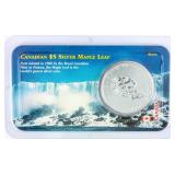 Coin 2000 Canadian $5 Silver Maple Leaf BU