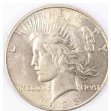 Coin 1935  Peace Silver Dollar Uncirculated.