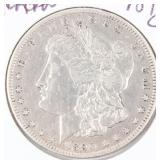 Coin 1890-CC Morgan Silver Dollar in Fine,  Key!